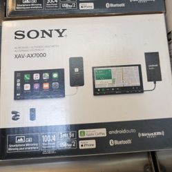 Sony 7" Wired Carplay 