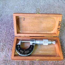 Etalon Switzerland Outside Micrometer Tools 