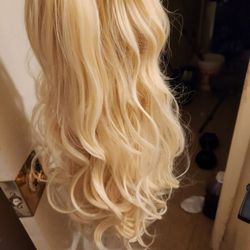 Blonde Bellami Human Hair Wig
