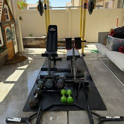 Olympic Weight Set And Squat Rack