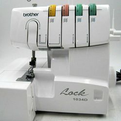 Brother Lock 1034D Serger Sewing Machine for trade  with Kitchen Aid Stand Mixer
