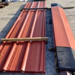 SHEETMETAL RUSTIC RED 26GA $3.25 A FT 