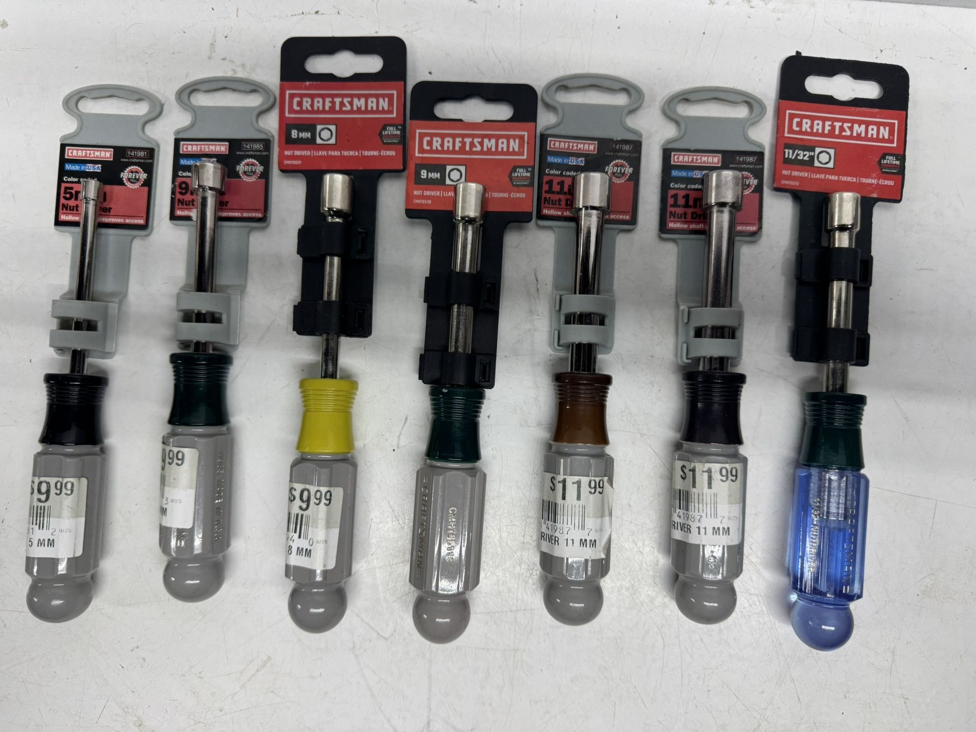 Craftsman Nut Drivers (7) $40 Takes All. Must Pick Up