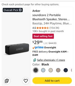 Anker SoundCore 2 Bluetooth Speaker