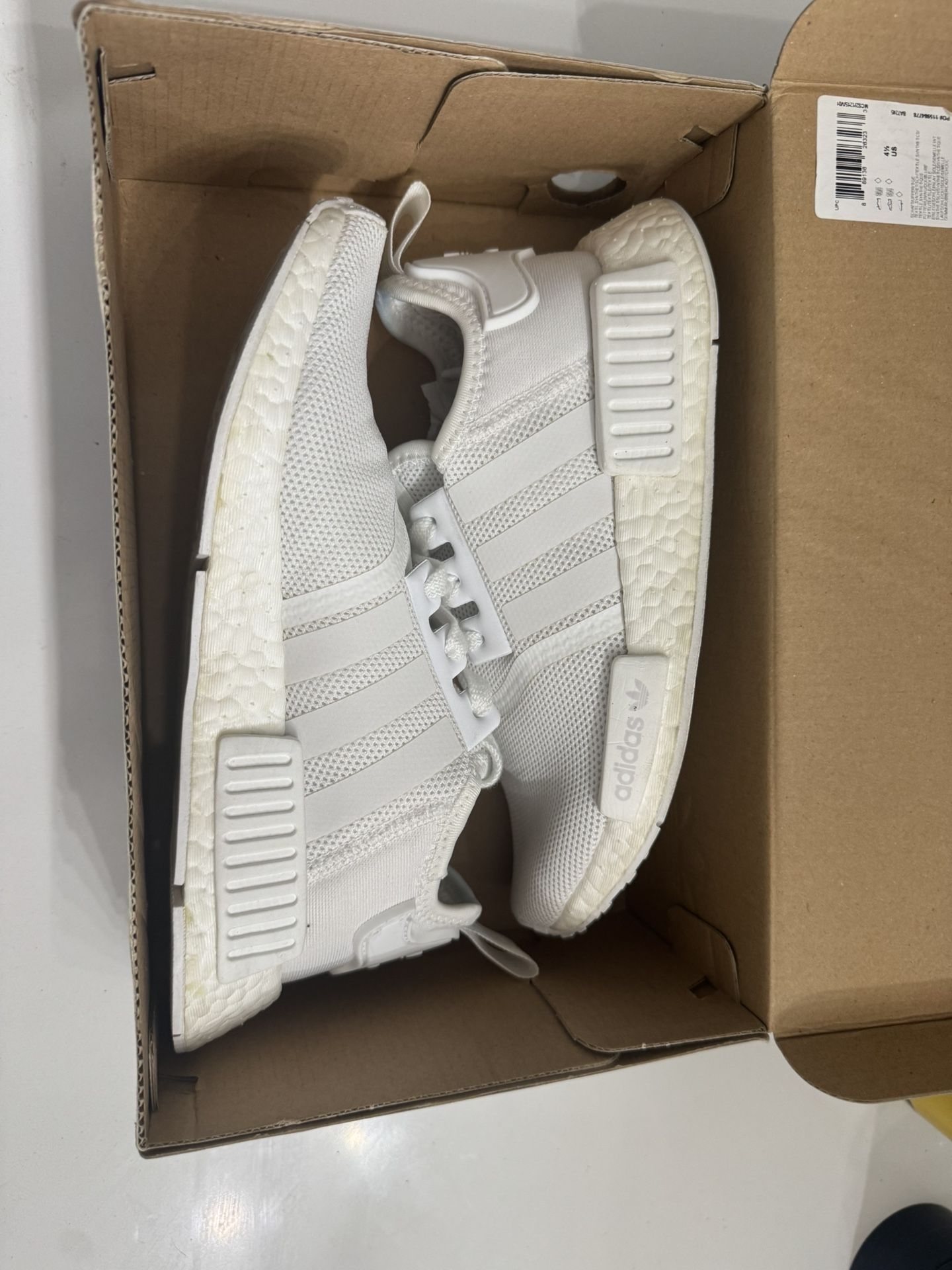 All White Adidas Women’s Size 4.5. Great Condition