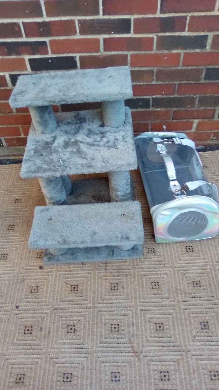CA T Stairs +Pet Carrier 25.00