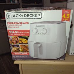 Black A Decker Freidora De Aire 3.5 L