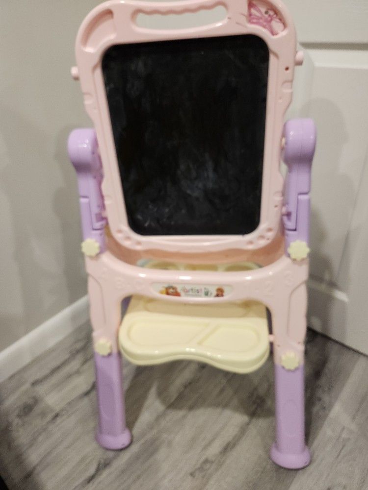 Kids White Board & Chalk Board