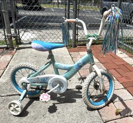 BIKE HUFFY 16”. USED WITH WEELS FOR LEARNING . JUST $15