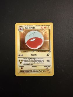 Holo Electrode 2/64 - 1999 Pokemon Jungle Set - Rare Vintage