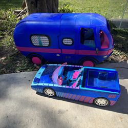 Lol Dolls Camper And Car With Accessories 
