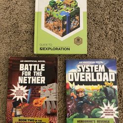 Minecraft Book Series (Set of 3)