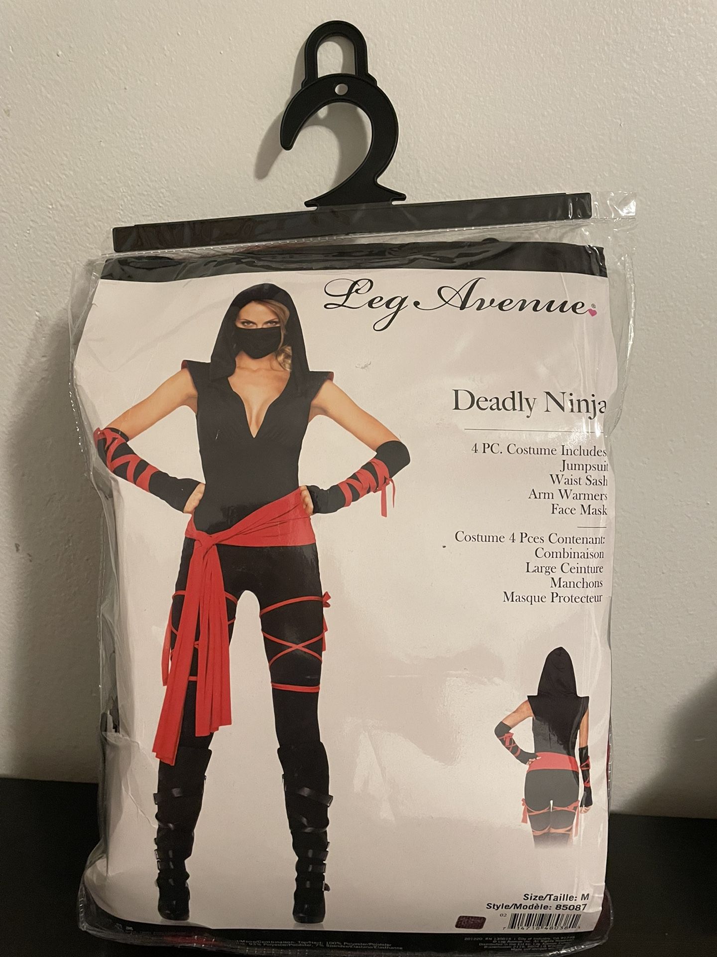 Sexy Ninja Woman’s Halloween Costume