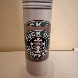 F* Off 20oz Coffee Or Drink Tumbler