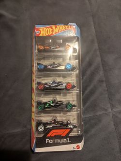 Hot Wheels 5 Pack F1 Formula 1