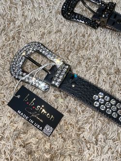Trading A Khayyam – Black & Clear Bb Belt Size 36 For A Size 34