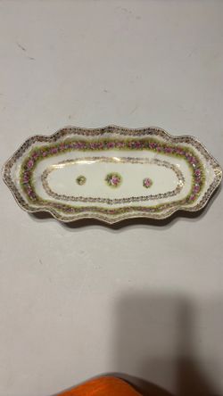 Porcelain tray vintage