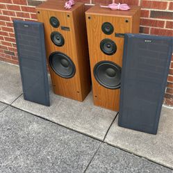 Set Of Sony Speakers