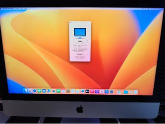 21.5 Inch iMac 4K Blazing Fast 250GB SSD 16GB RAM
