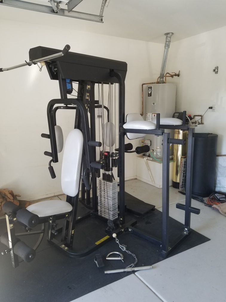 Bio - Dyne f - 10 commercial quality heavy duty multi station home gym