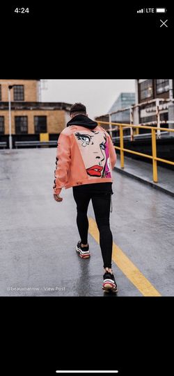 Pink jacket