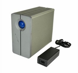 LaCie 2big Quadra 2TB External Hard Drive 7200RPM - eSATA FW800 FW400 USB 2.0