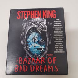 "NEW IN BOX"  Stephen King  Unabridged "The Barzaar Stories Of Bad Dreams"  Audio Book 19 Disc CD.