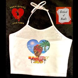 (Any Design) Custom Halter Top