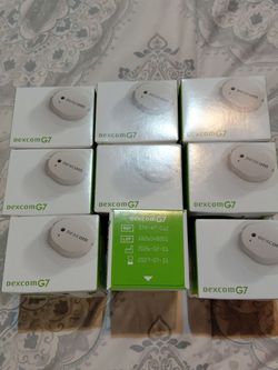 9 Dexcom G7s sensors