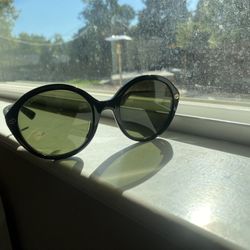 authentic GUCCI Sunglasses Black Round Sunglasses