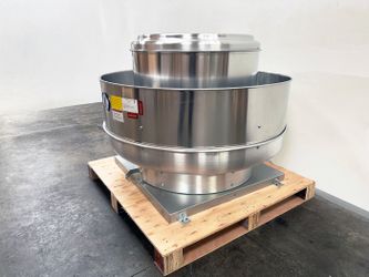 NSF 2 HP 7000 to 9500 CFM restaurant Exhaust Fan RCU24HBS