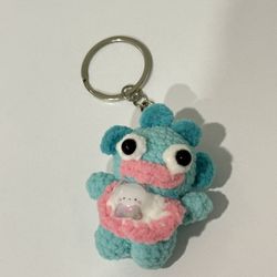 handmade amigurumi keychain