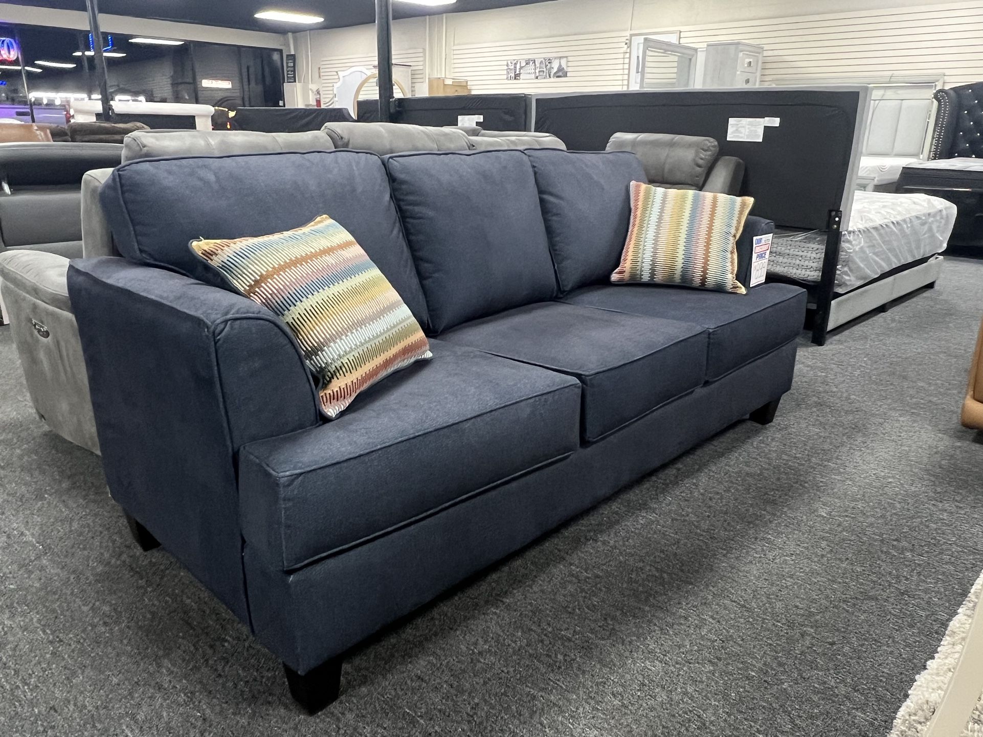 New Sleeper Sofa With Queen Size Mattress. Delivery Available