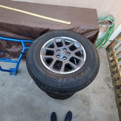 Jeep Rims and tires 17