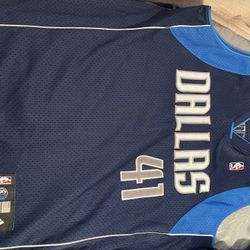 Dallas Mavericks Jersey Throwback Nowitzki 41