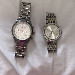 Two Michael Kors Watches 