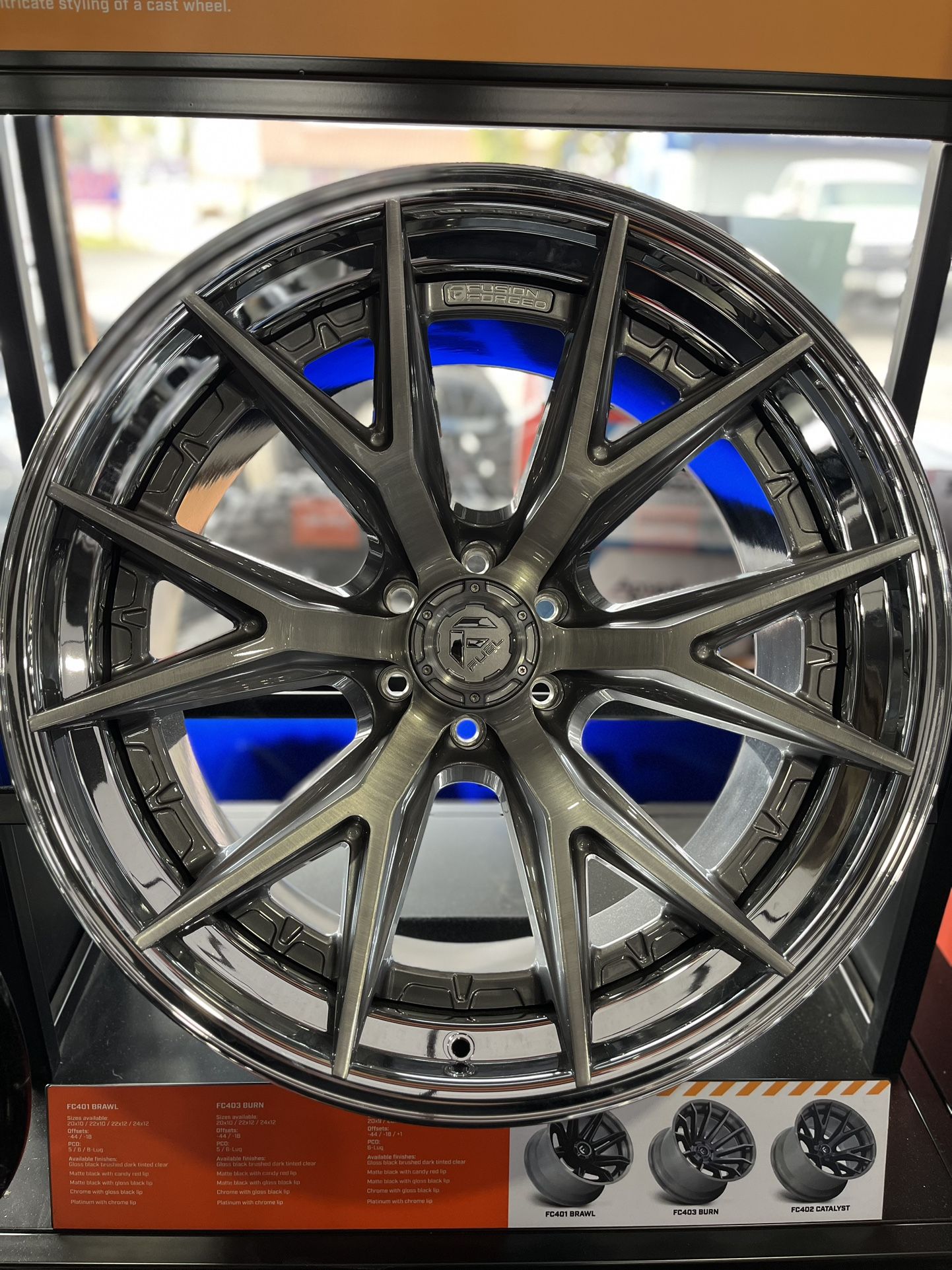 20x9” FUEL FC402 CATYLIST WHEELS FOR SALE!!!