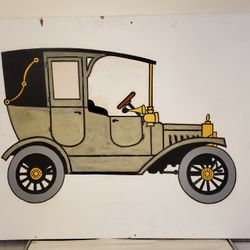 Benny's Store Wall Painting.