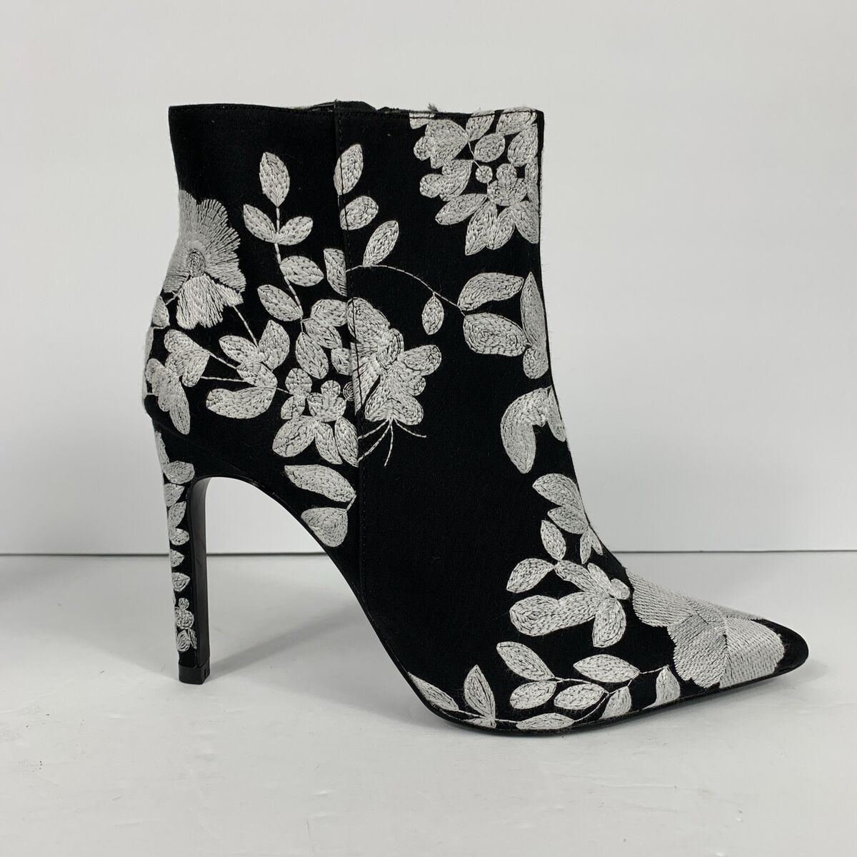 Zara Black And White Boot
