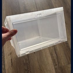Large Container store Clear Box (5 Available)