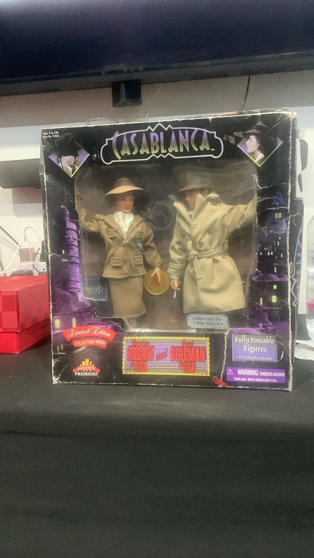 Casablanca Limited Edition Collectors Series Action Figures