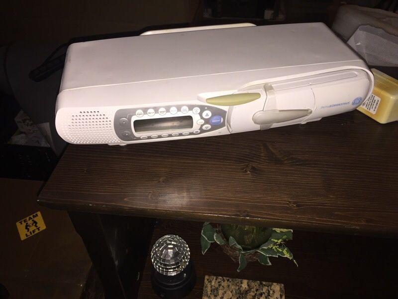 GE space maker phone radio voicemail
