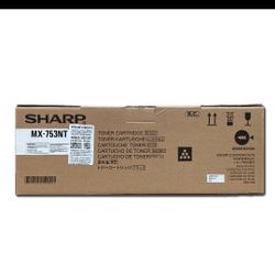 Genuine Sharp MX-753NT Black Toner Cartridge Bnib Sealed For Printer Delivery Possible