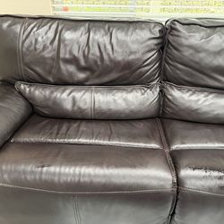 Dark Brown Sectional Sofa 7 Seater Very Comfortable