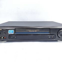 Panasonic PV-7660 4 Head HiFi Stereo Omnivision VHS VCR NO REMOTE TESTED
