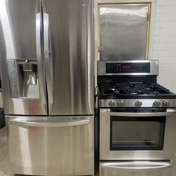 Stainless steel kitchen set