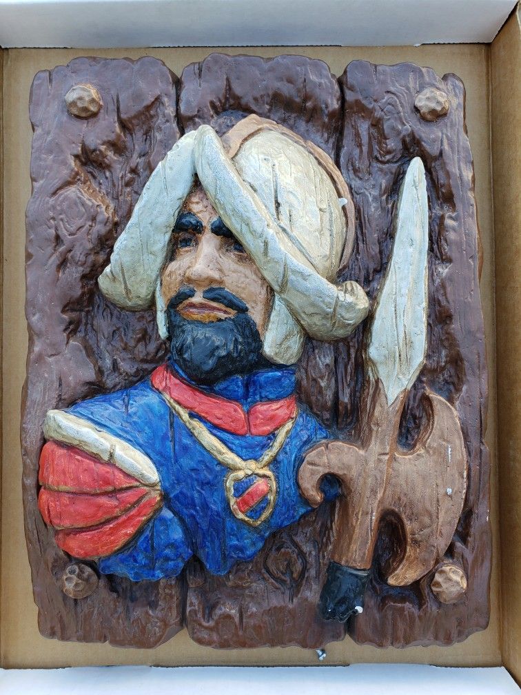 Spanish Conquistador Wall Plaque 