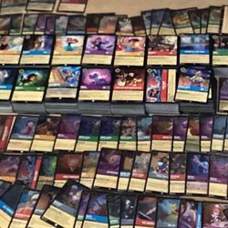 2600+ Disney Lorcana Cards Foil and Regular cards 134 foil cards 2500+ Regular