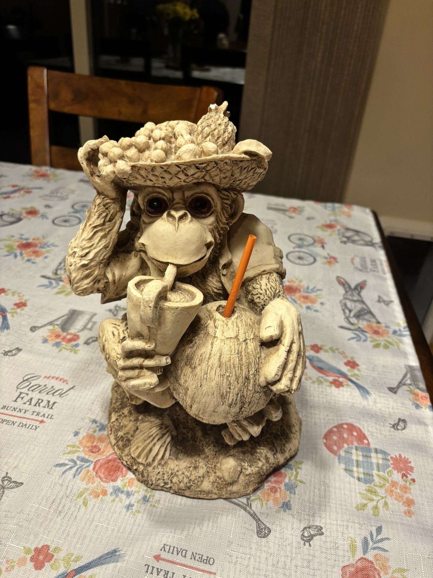Monkey yard ornament