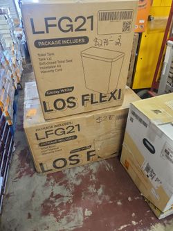 Los Flexi
21 in. Tall Toilet, Modern Skirted Elongated 2-Piece White Extra High Toilet, 1.28 GPF Swirl Flush and 12 in. Rough-In